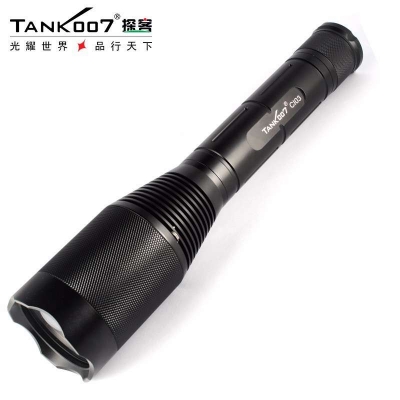 TANK007探客CI03大勻光伸縮調(diào)焦式手電投射、無干擾雜散光