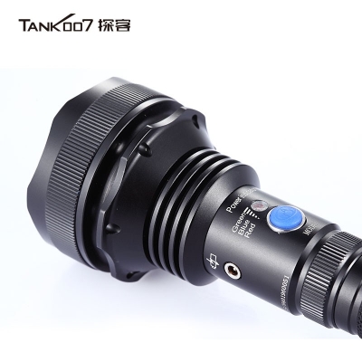 TANK007探客防身超亮手電筒直充充電遠射大功率戶外執(zhí)勤，執(zhí)法，巡邏，自駕專用 TC60