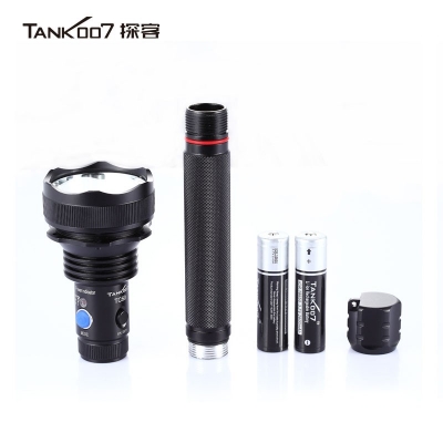 TANK007探客防身超亮手電筒直充充電遠射大功率戶外執(zhí)勤，執(zhí)法，巡邏，自駕專用 TC60